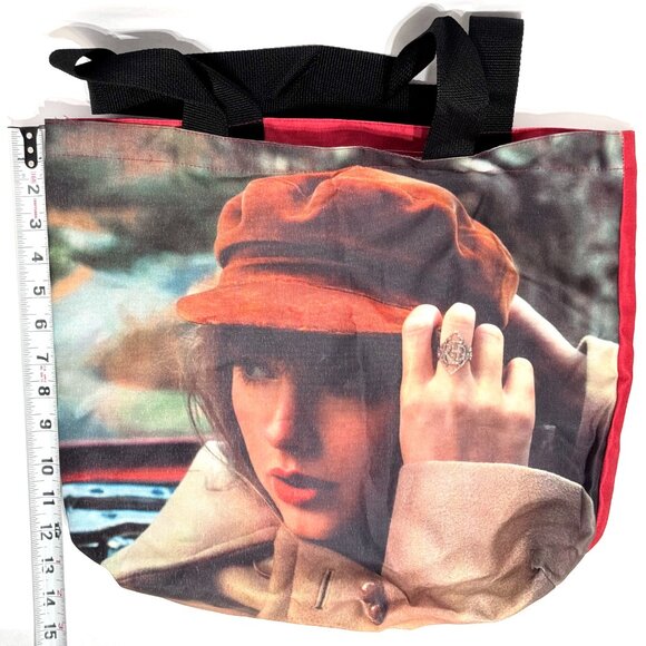 Taylor Swift x Capital One Red TV Taylor's Version Album Cover Tote Bag Mugs NIB - Picture 11 of 12